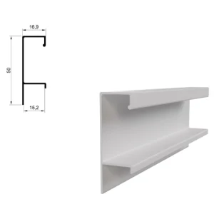 Perfil Puxador RFC 4019 15mm